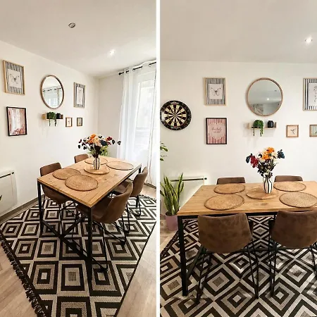 דירה Maison Cosy En Plein Centre De 7 Personnes Et 1 Bebe Avec Patio *